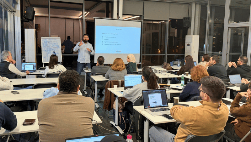 Instagram Ads training session at One Ad Away